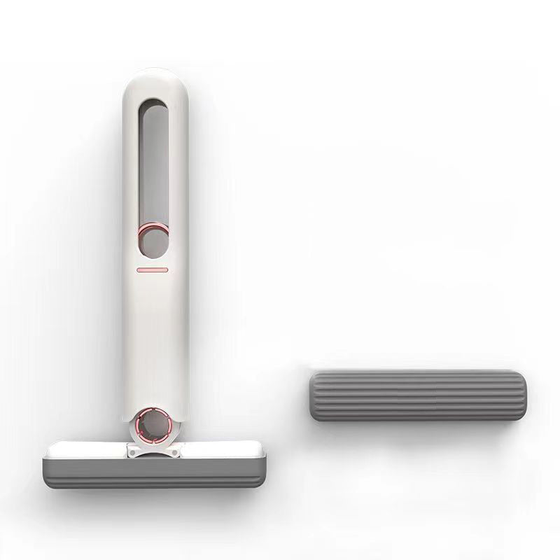 Compact Self-Squeeze Mop – Hands-Free, High Absorbency, Multi-Surface Cleaner