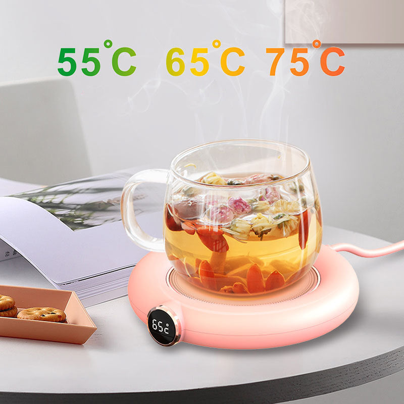 USB Cup Warmer with Adjustable Temperature & LED Display