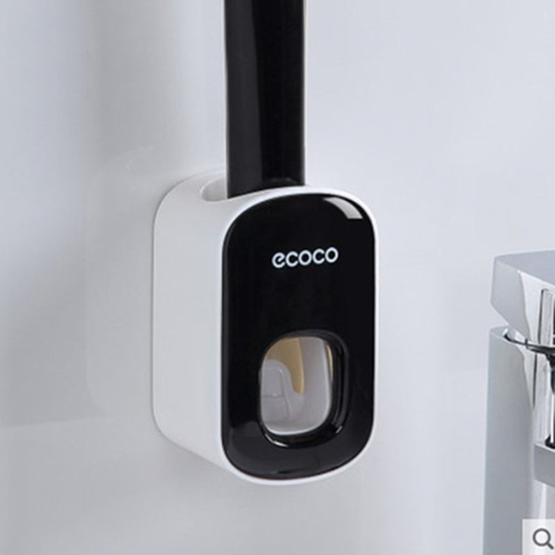 Automatic Toothpaste Dispenser & Wall-Mounted Bathroom Accessories Set