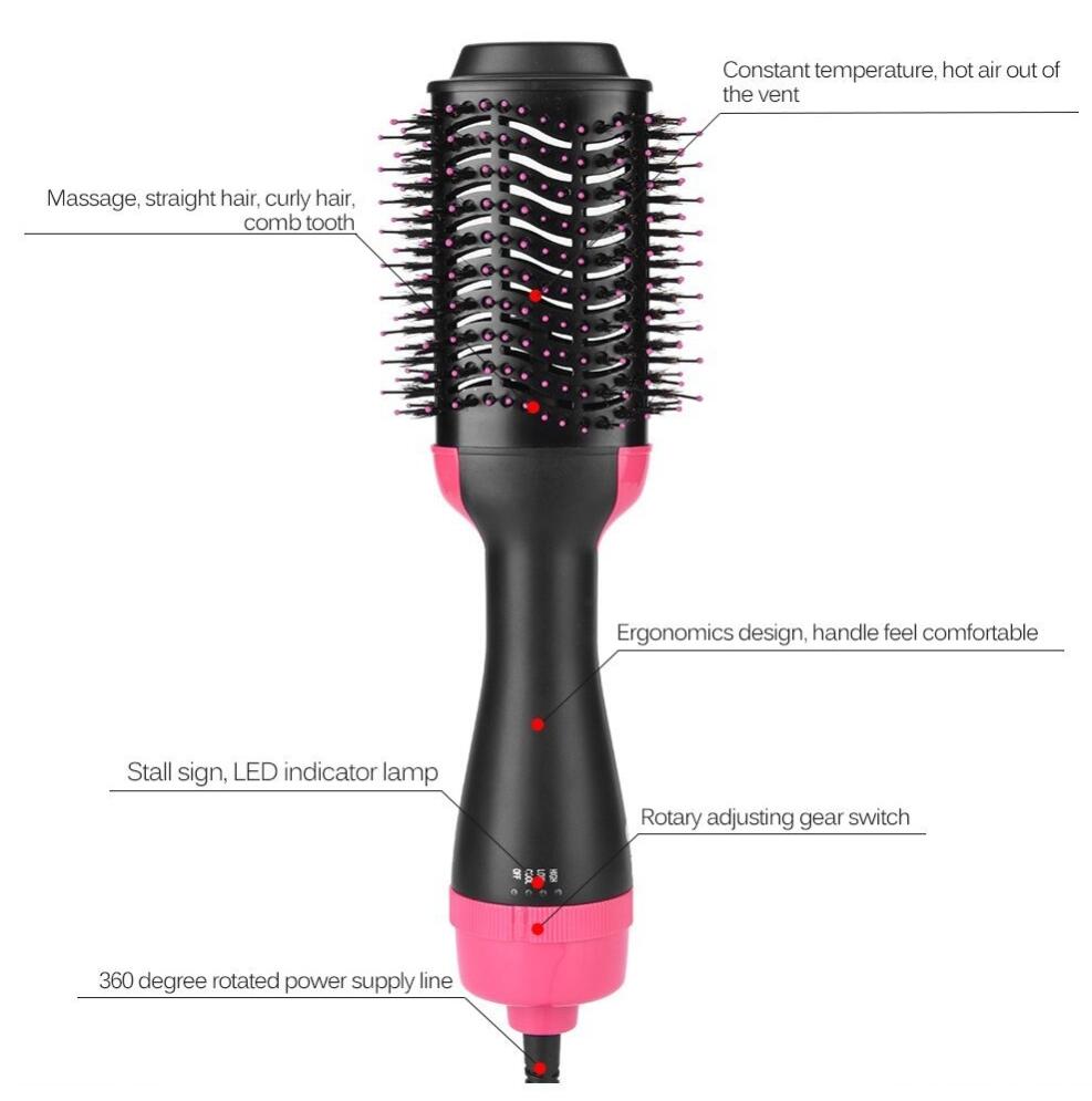 Electric Multifunctional Hair Dryer Comb