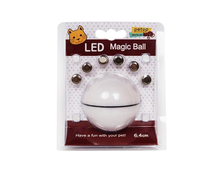Interactive LED Laser Rolling Cat Toy