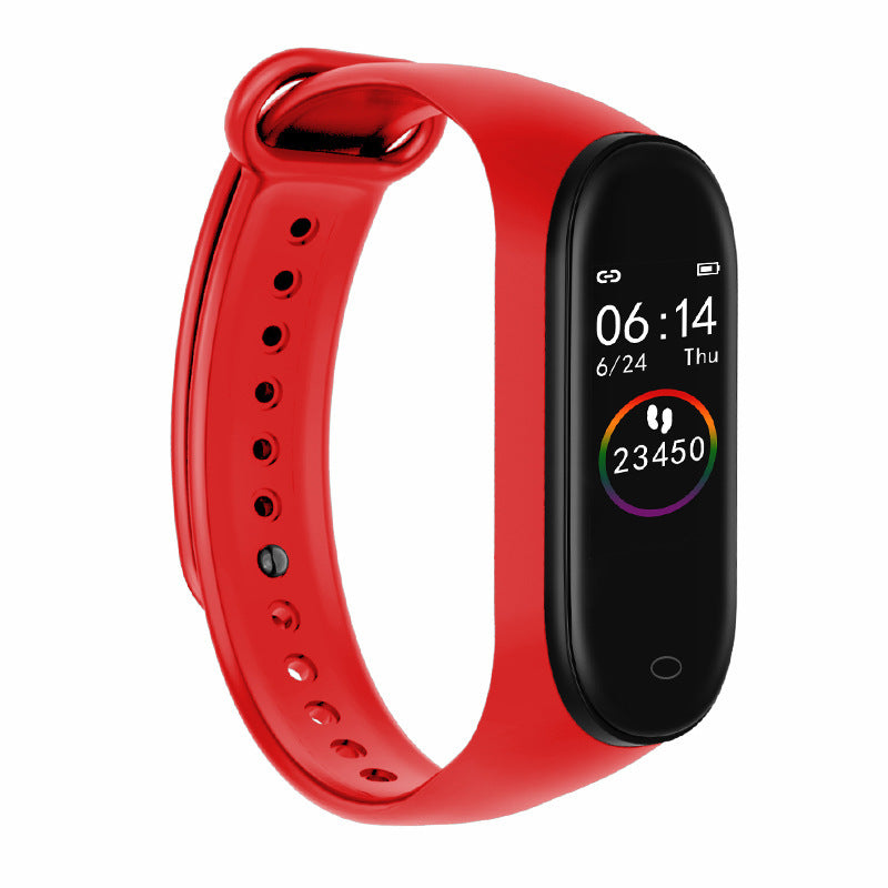 Smart Fitness Tracker – Waterproof Heart Rate & Blood Pressure Monitor