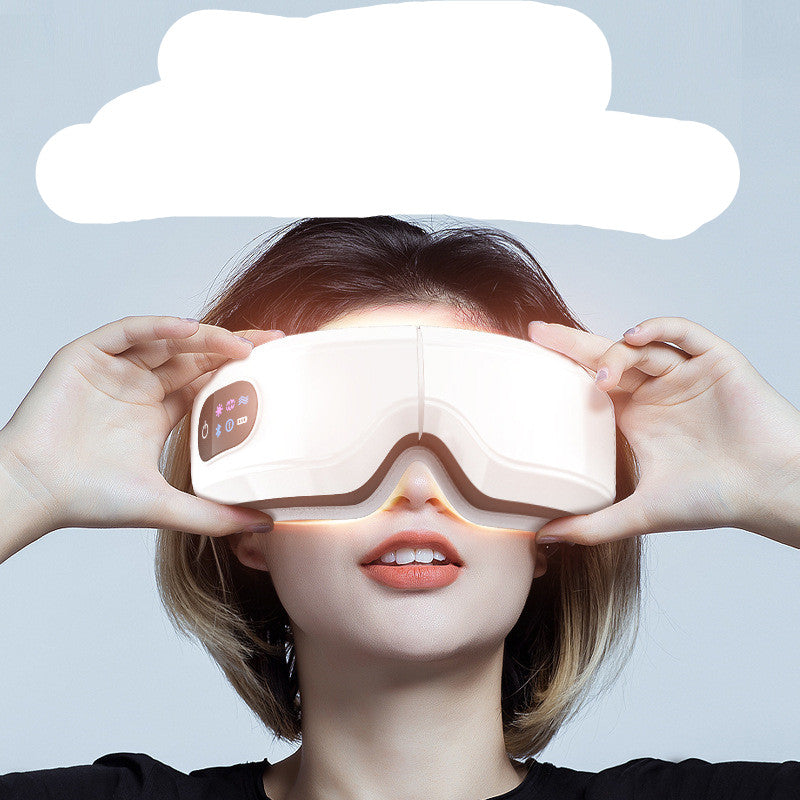 Bluetooth Eye Massager for Relaxation, Migraine Relief and sleep improvement