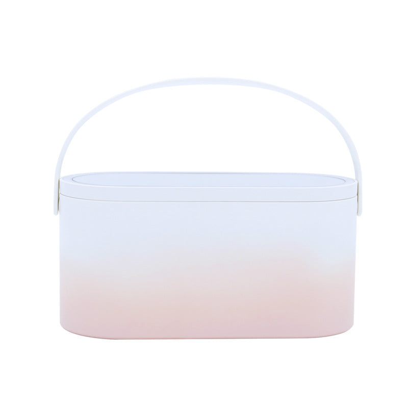 Compact LED Rechargeable Travel Makeup Mirror