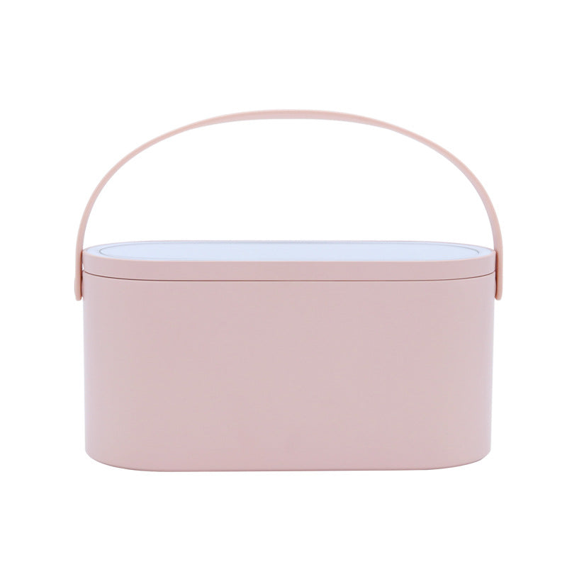 Compact LED Rechargeable Travel Makeup Mirror