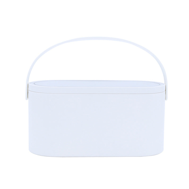 Compact LED Rechargeable Travel Makeup Mirror