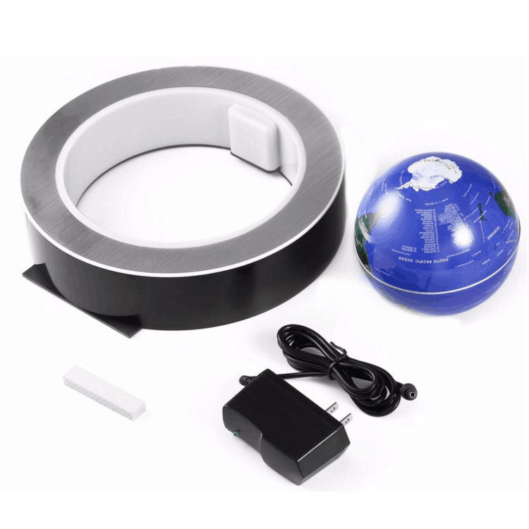 Round Magnetic LED Floating World Map