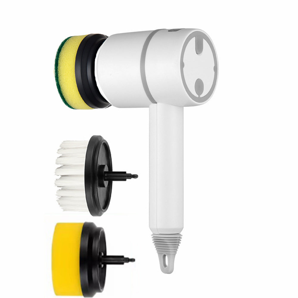 Wireless USB Rechargeable Electric Cleaning Brush for Kitchen, Bathtub, and Tile
