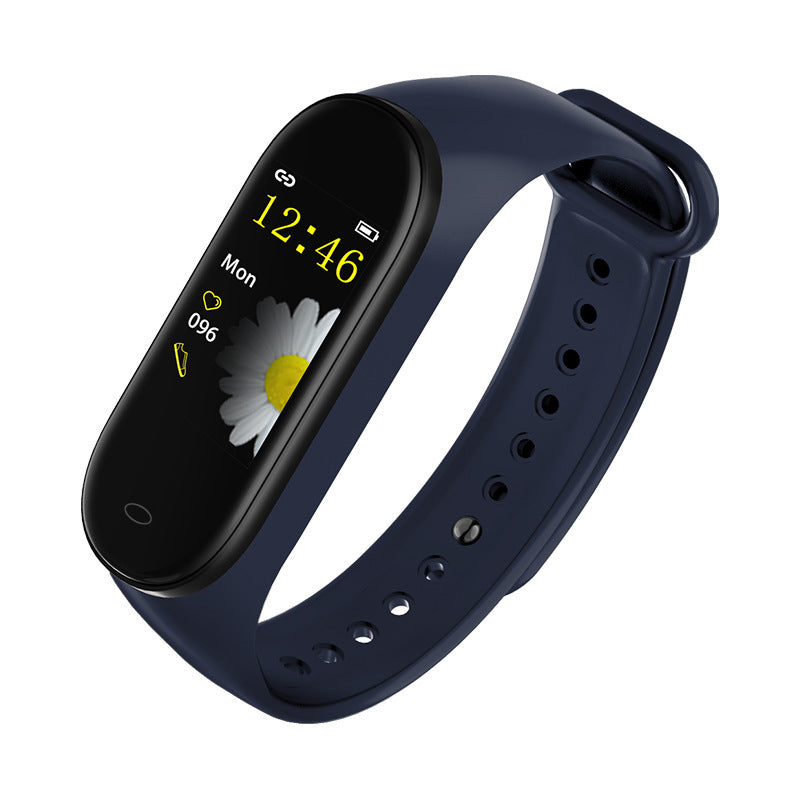 Smart Fitness Tracker – Waterproof Heart Rate & Blood Pressure Monitor