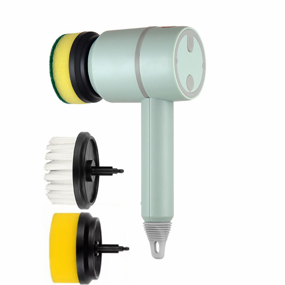 Wireless USB Rechargeable Electric Cleaning Brush for Kitchen, Bathtub, and Tile