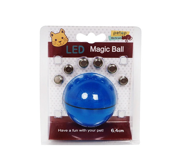 Interactive LED Laser Rolling Cat Toy
