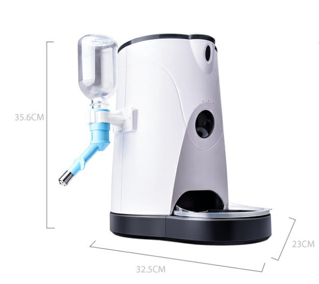 Smart 4L Pet Feeder – Remote Feeding & HD Camera