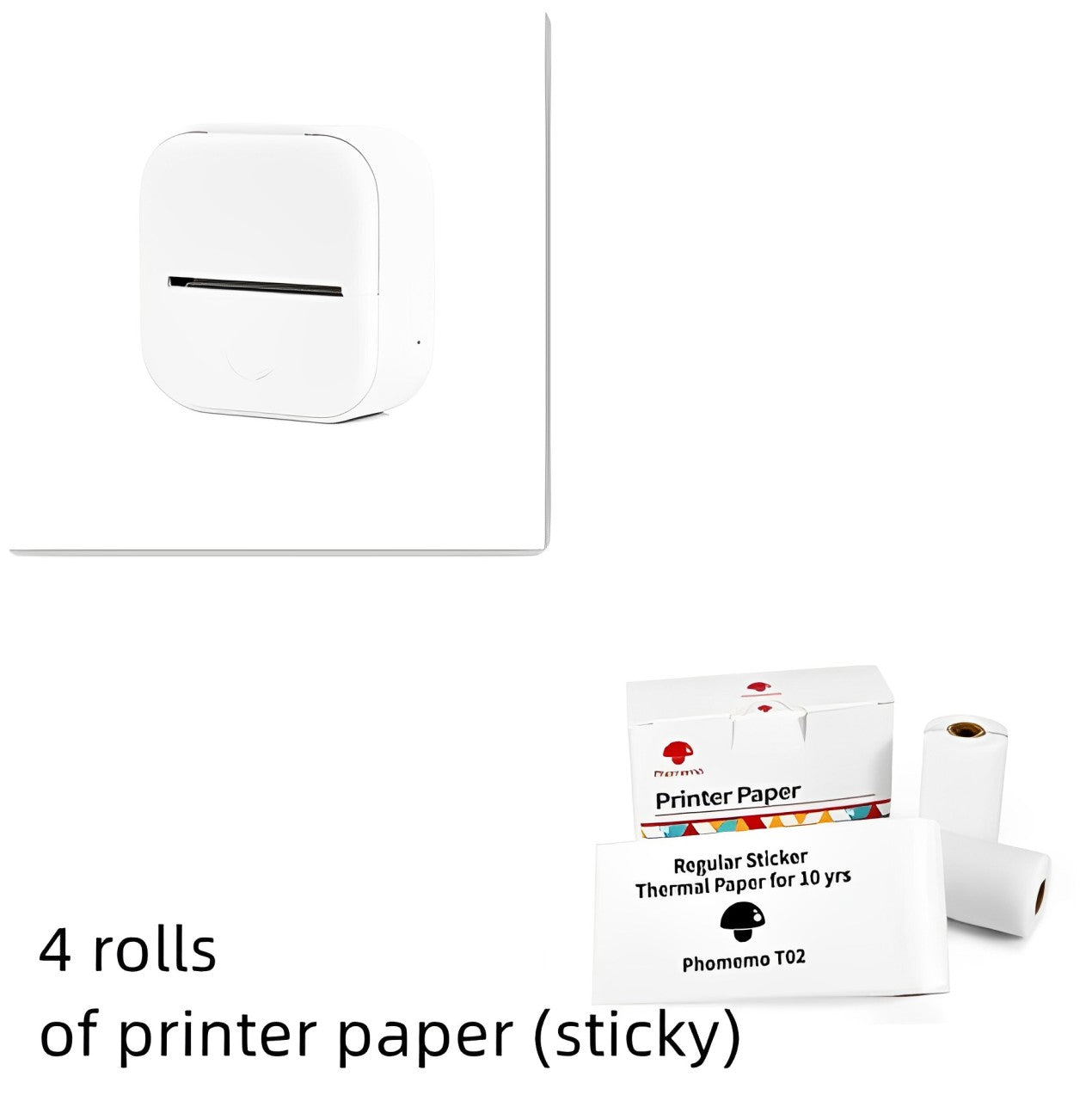 T02 Portable Bluetooth Thermal Printer