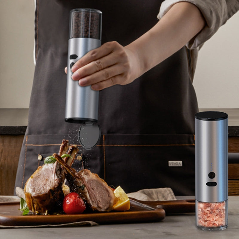 Electric Salt And Pepper Grinder Rechargeable