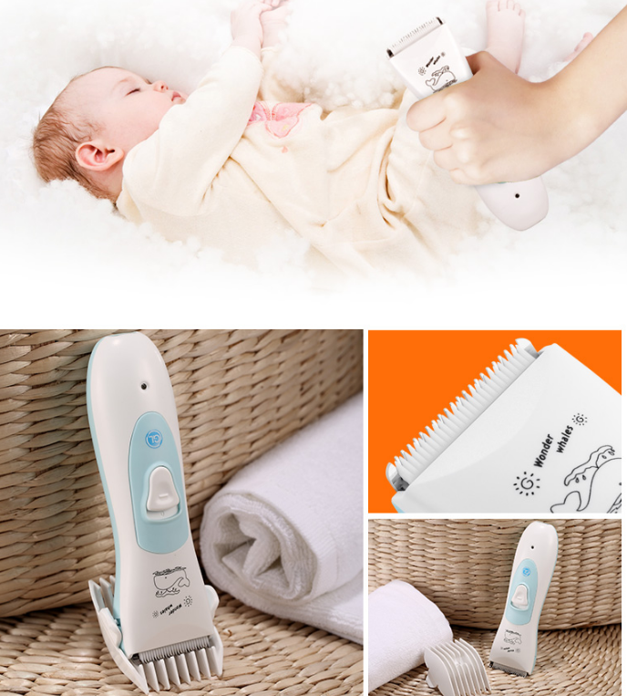 Baby Electric Waterproof Hair Trimmer