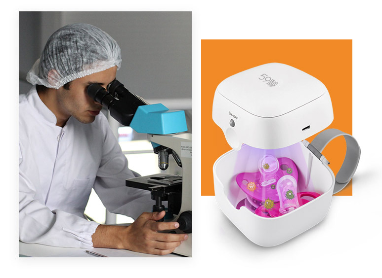 Baby Pacifier Disinfection case