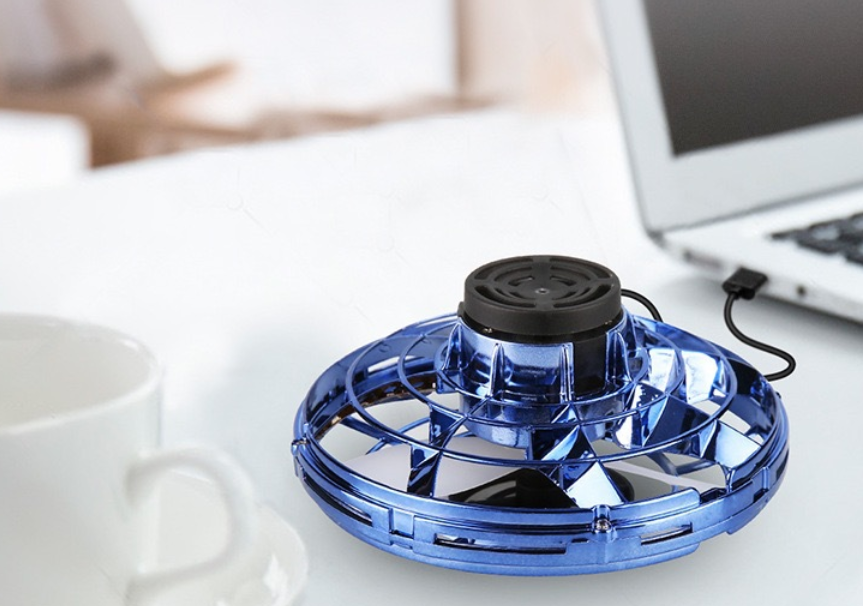 Mini Fingertip LED Drone Spinner Toy for Kids