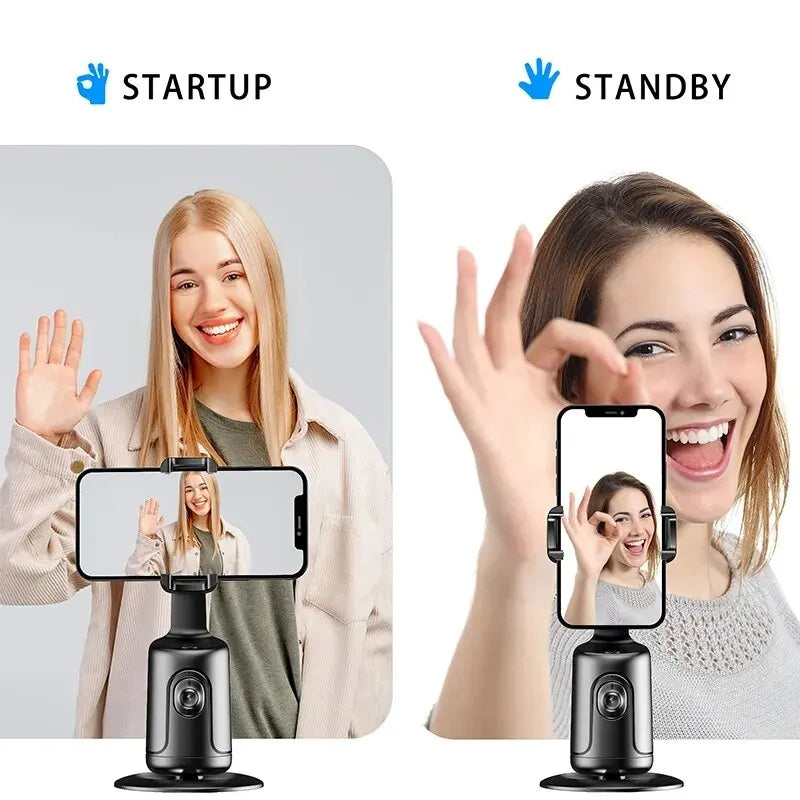 360 AI Face Tracking Phone Gimbal