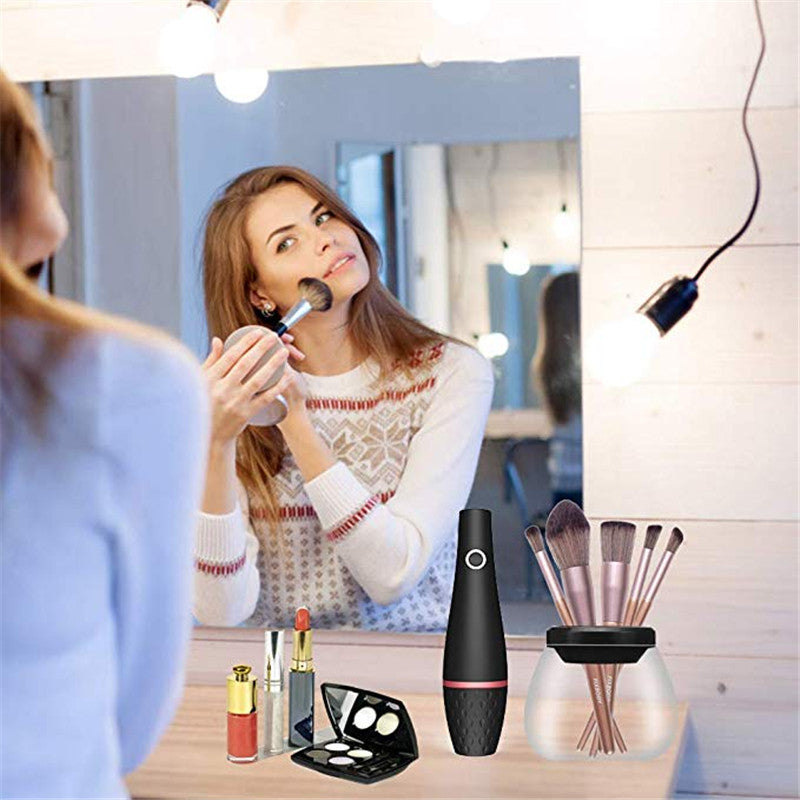 Electric Make-up brush cleaning Device