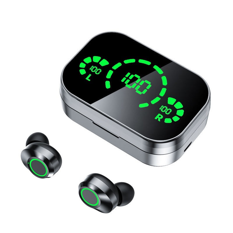 Wireless Bluetooth Headset with Digital Display