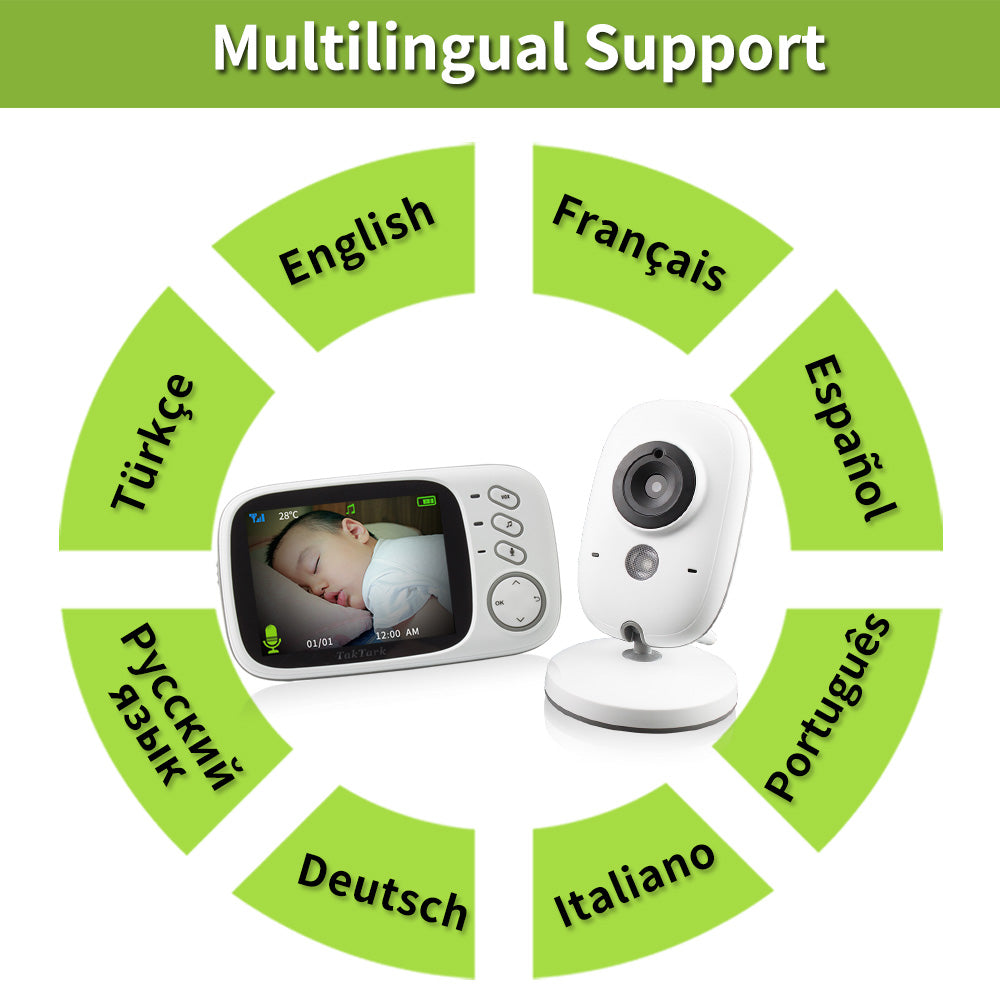 3.2 Inch Digital wireless Baby Monitor