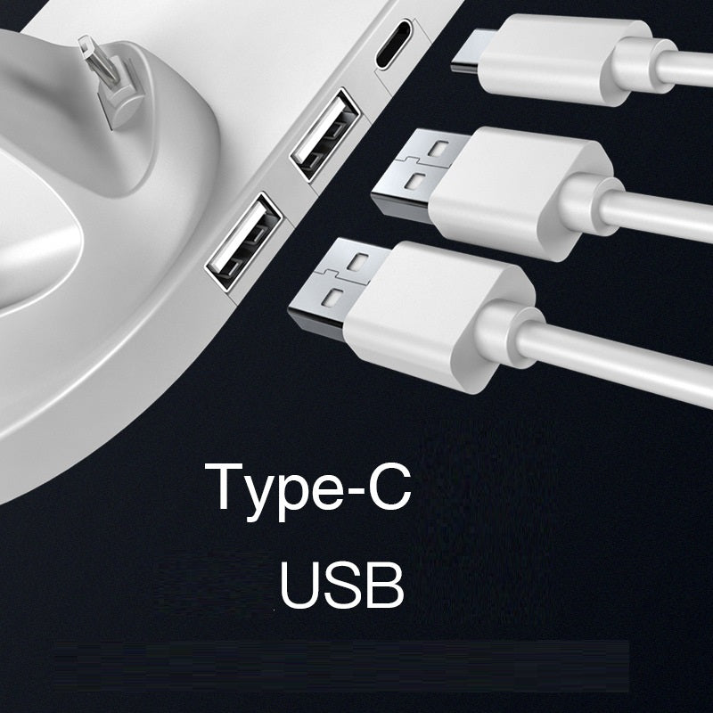 6-in-1 Wireless Fast Charger for Phones, Smartwatch and Earbuds