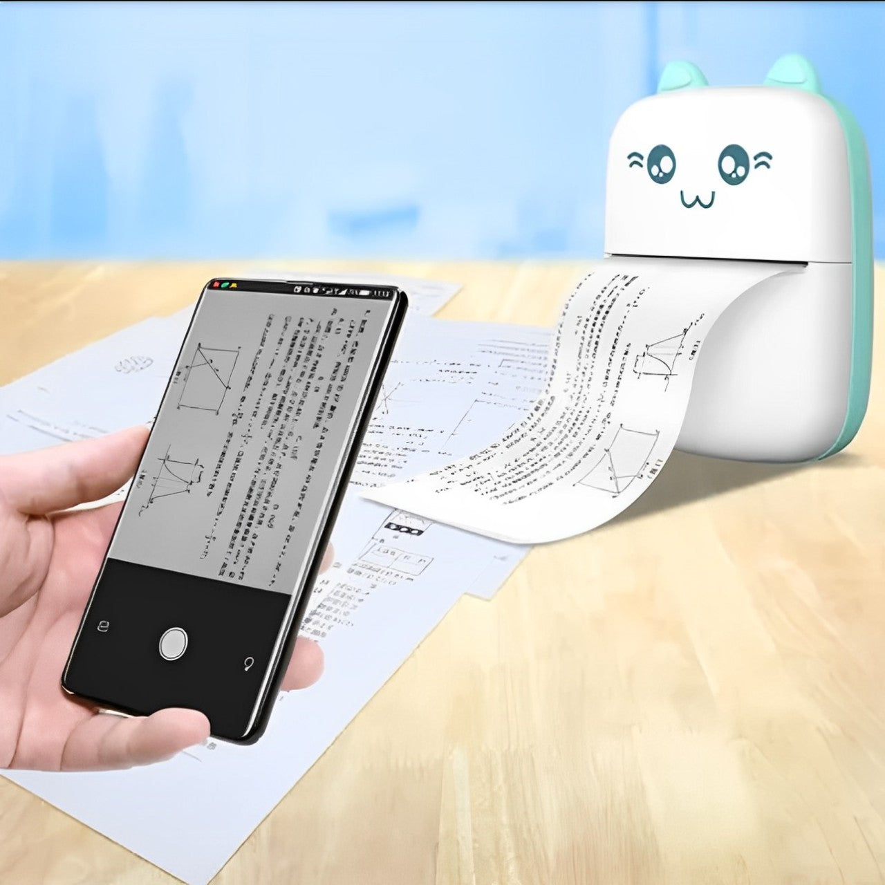 Portable Bluetooth Pocket Printer
