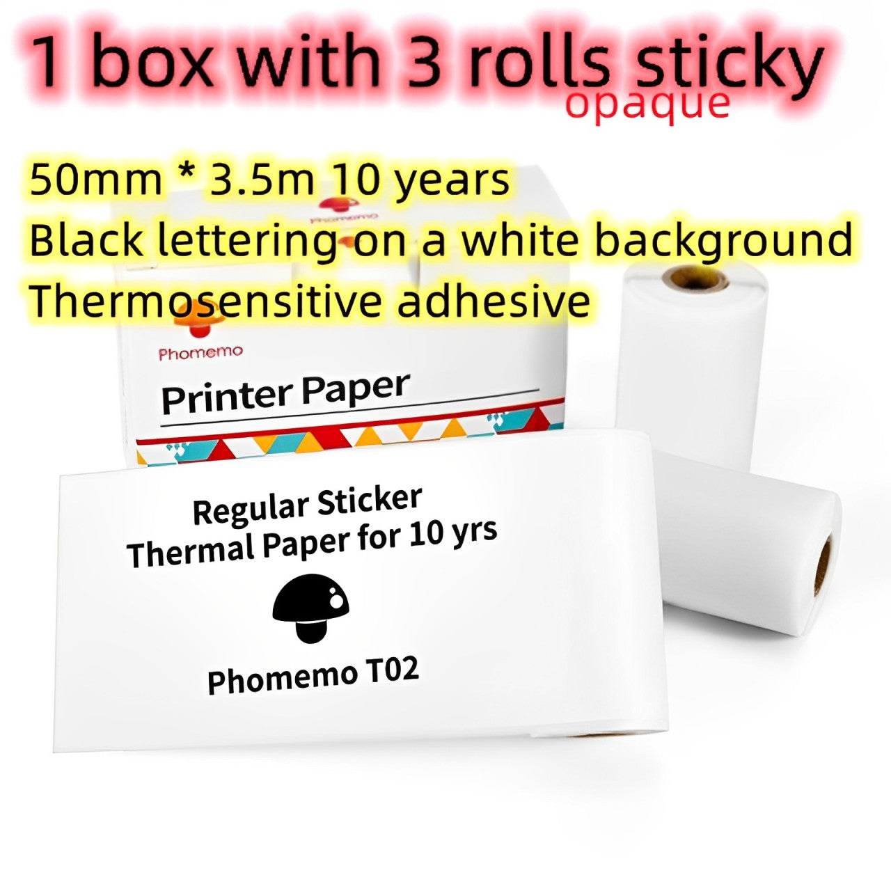 T02 Portable Bluetooth Thermal Printer