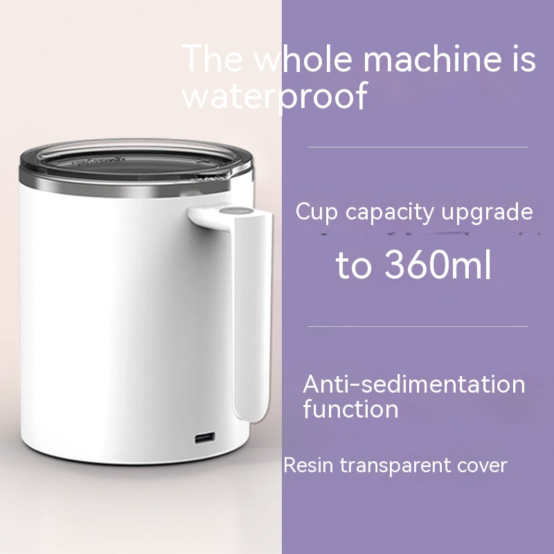 Rechargeable Automatic Mixing Coffee Cup with Cover
