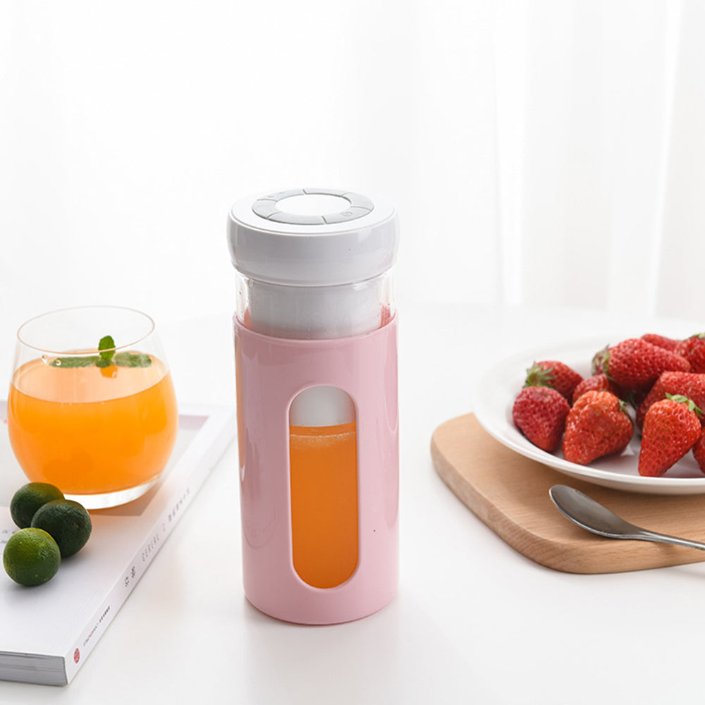 USB Rechargeable Portable Electric Blender: Handheld Smoothie & Juice Maker