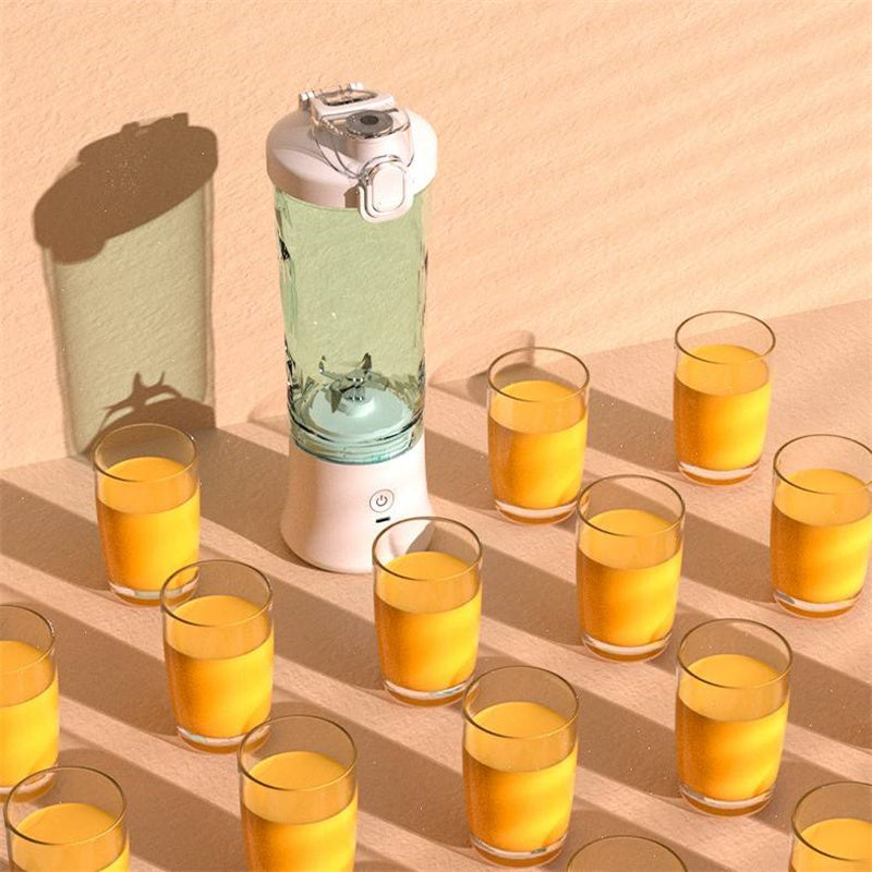 Compact 6-Blade Portable Blender for Shakes and Smoothies
