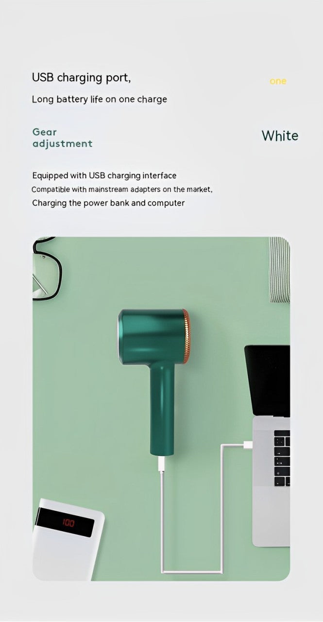 Electric Lint Remover - Rechargeable Pellet Fabric Shaver