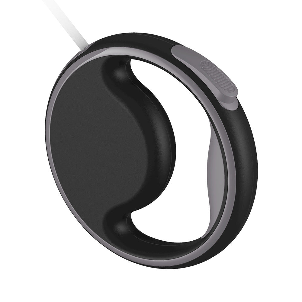 Smart LED Retractable Dog Leash with Waste Bag Holder
