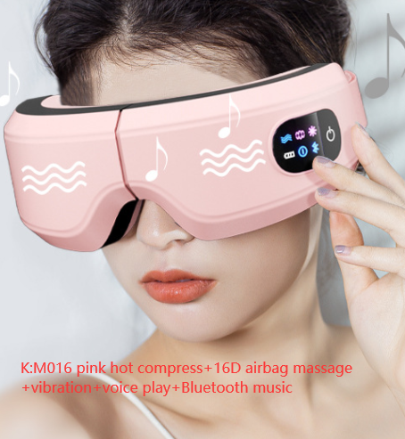 Bluetooth Eye Massager for Relaxation, Migraine Relief and sleep improvement