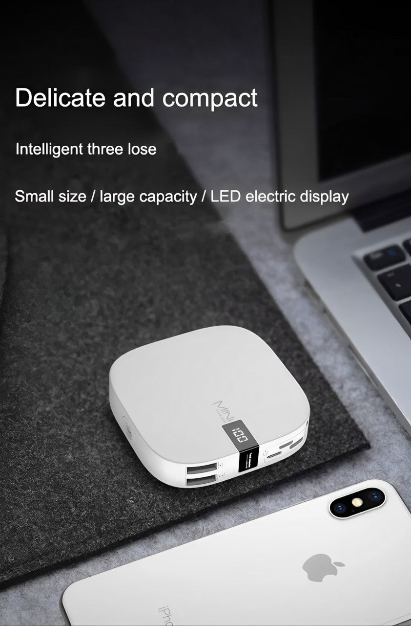 10000 mAh Mini Power Bank Fast charging