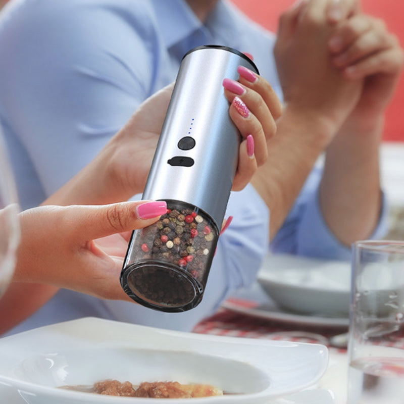 Electric Salt And Pepper Grinder Rechargeable
