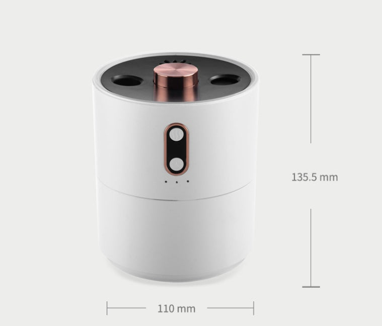Volcanic Flame Aroma Diffuser and Jellyfish Humidifier with Night Light