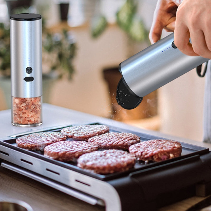 Electric Salt And Pepper Grinder Rechargeable