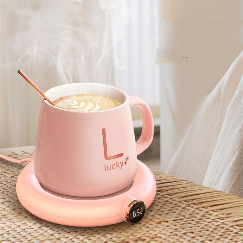 USB Cup Warmer with Adjustable Temperature & LED Display
