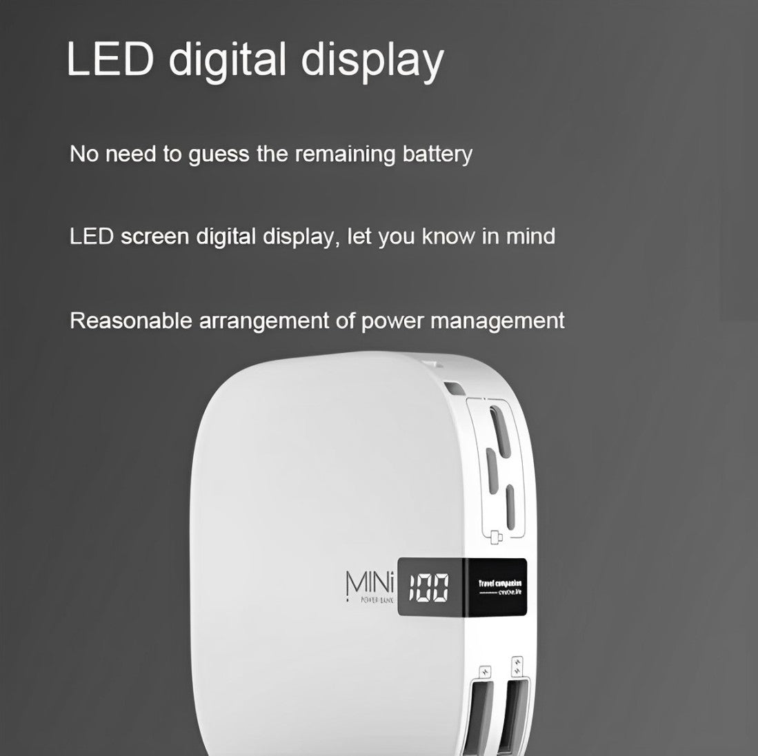 10000 mAh Mini Power Bank Fast charging