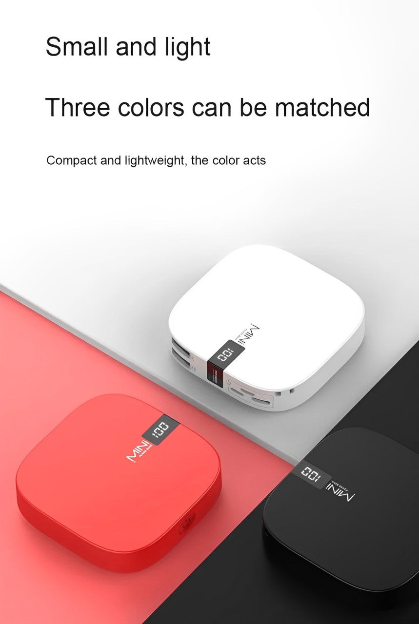 10000 mAh Mini Power Bank Fast charging