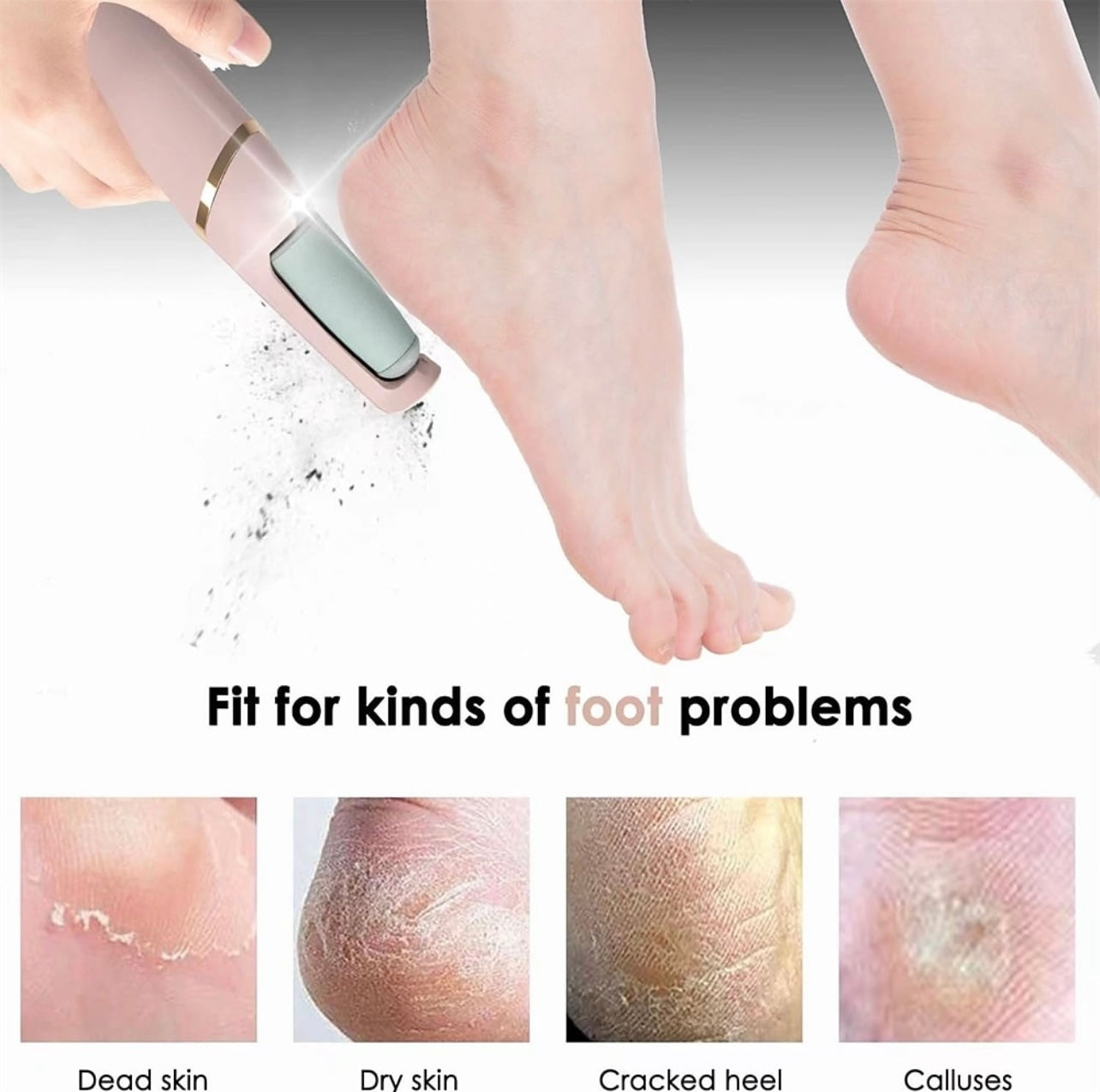 Electric Foot Grinder To Exfoliate Dead Skin
