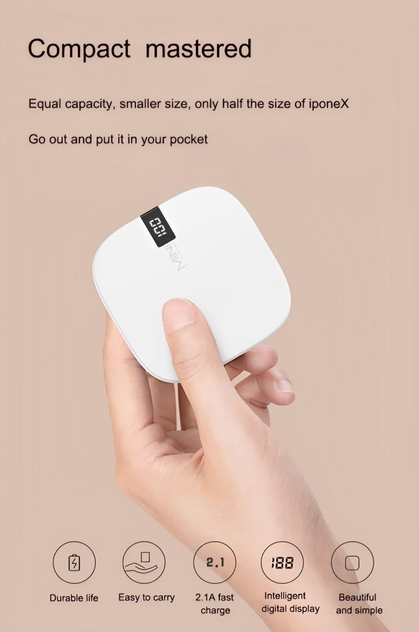 10000 mAh Mini Power Bank Fast charging