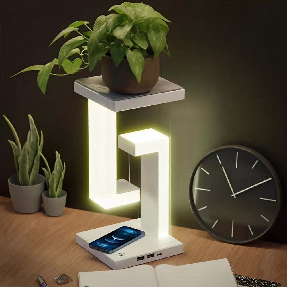 Floating Wireless Charging Lamp: Home & Bedroom Innovation