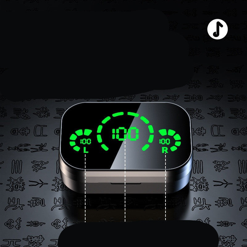 Wireless Bluetooth Headset with Digital Display
