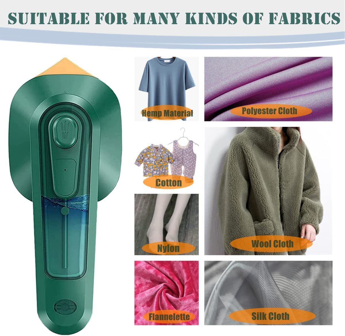 Portable Garment Steamer Iron