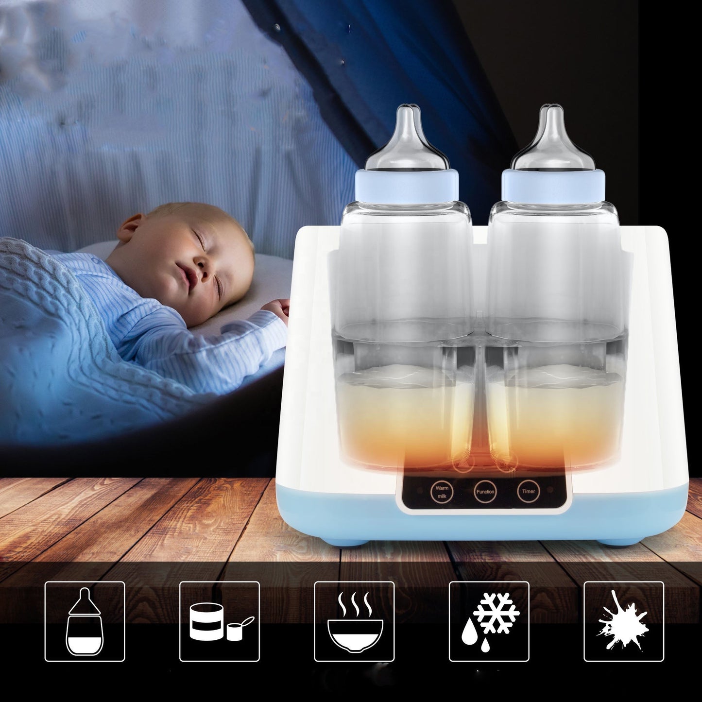 Baby bottle warmer