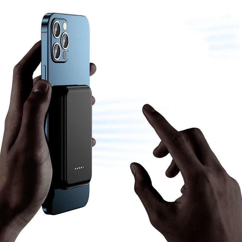 Compact Magnetic Fast Wireless Charging Power Bank