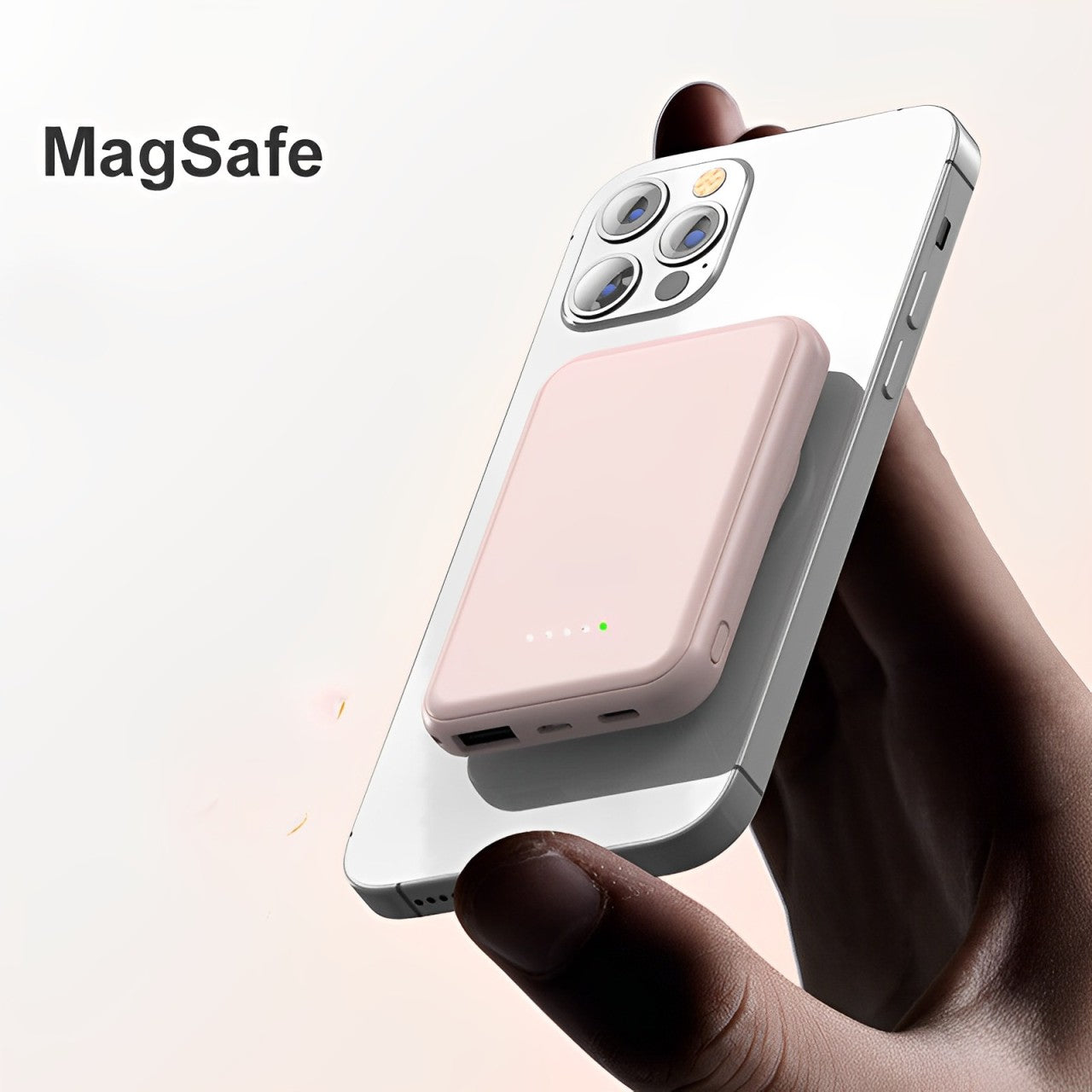 Compact Magnetic Fast Wireless Charging Power Bank