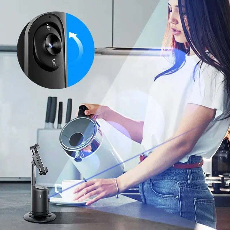 360 AI Face Tracking Phone Gimbal
